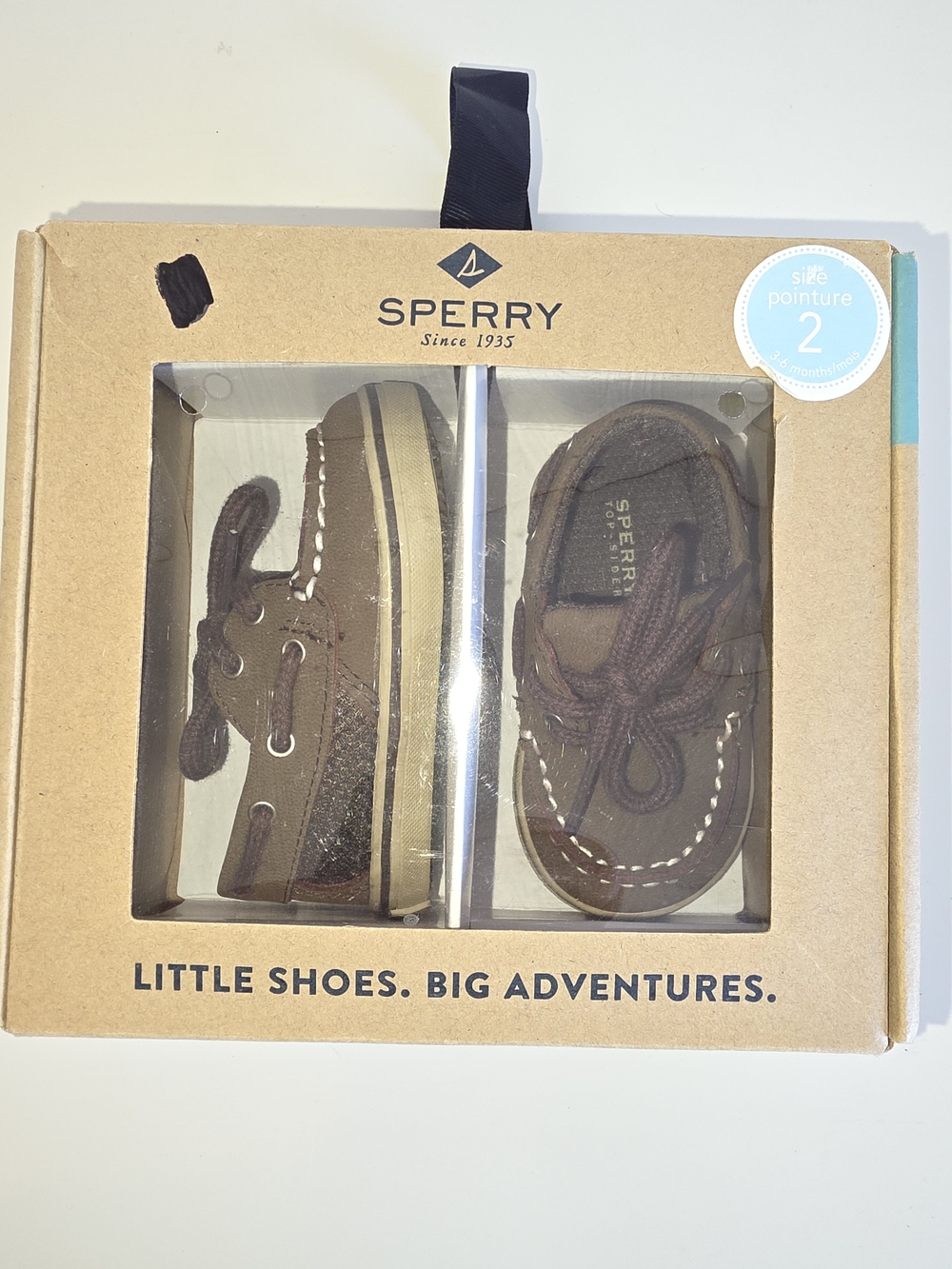 Sperry Brown Kids Boat Shoes